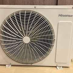 超美品　2023年製　ハイセンス　6畳用　エアコン　2.2kw クリーニング済！
の画像