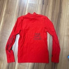 Munsingwear ゴルフ 長袖シャツ M 赤の画像