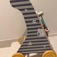 美品　木製手押し車　PolarBの画像