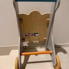 美品　木製手押し車　PolarBの画像