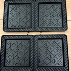 BRUNO ホットサンドメーカー ダブル BOE044 ブルーノの画像