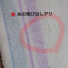【ちょっと訳アリ】フェイスタオル 消臭の力２枚組／34✕80cm✨未使用品の画像