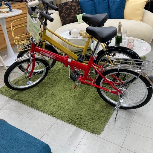 20インチ折りたたみ自転車