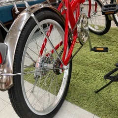 20インチ折りたたみ自転車の画像