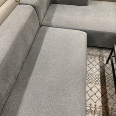 ファブリックカウチソファーの画像