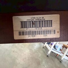 【ETHAN ALLEN】 イーセンアーレン ダイニングチェア American Impression アメリカンインプレッション ① A0672の画像