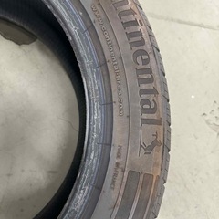 225/55r18 98V 39週2022年Continentalタイヤ1本の画像
