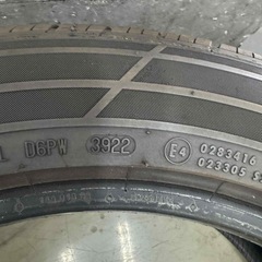 225/55r18 98V 39週2022年Continentalタイヤ1本の画像