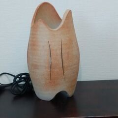 ”オシャレな焼物ランプ”　伊賀焼の画像