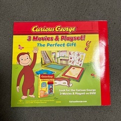 15✖️17センチ　curious George 英語絵本の画像