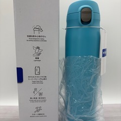 【新品・未使用】 TIGER タイガーステンレス製 水筒 ブルーの画像