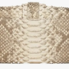 美品　トフアンドローズストーン ダイヤモンドパイソン長財布の画像