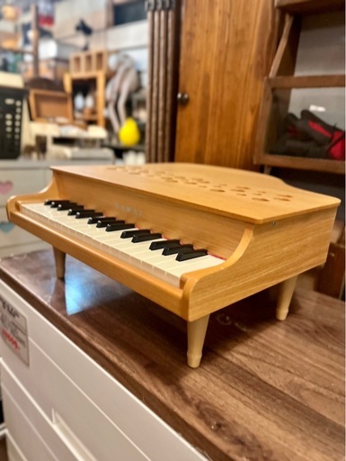 《売約済》KAWAI ミニピアノ P-32 木製 トイピアノ kawai toy piano カワイ 可愛い おもちゃピアノ 子ども 子供用 楽器 音楽教育 インテリア ナチュラル 北欧 キッズ ギフト プレゼント 木製ピアノ 教育玩具