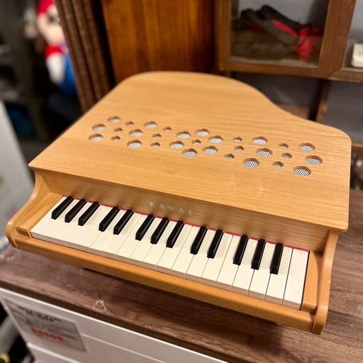 KAWAI ミニピアノ P-32 木製 トイピアノ kawai toy piano カワイ 可愛い おもちゃピアノ 子ども 子供用 楽器 音楽教育 インテリア ナチュラル 北欧 キッズ ギフト プレゼント 木製ピアノ 教育玩具