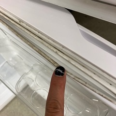 A2510-205 GrandLine 2ドア冷蔵庫 ARM-118L02WH 2019年製 118L キズ汚れパッキン破れ有りの画像