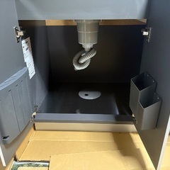キッチン流し台＋コンロ台(一体型)の画像