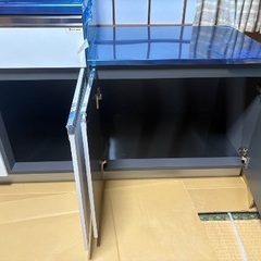 キッチン流し台＋コンロ台(一体型)の画像