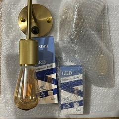 【新品)壁付け照明　人感センサーの画像