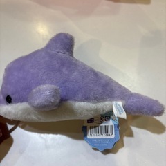 鳴く！震える！イルカのぬいぐるみの画像