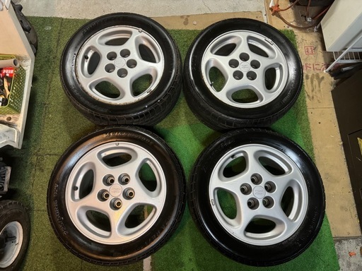 希少/当時物 フェアレディZ Z32 16インチ 純正ホイール　4本セット 7.5J オフセット45 pcb114.3 5穴