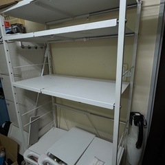 【無料】伸縮スチール棚の画像