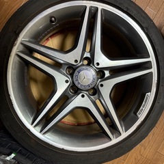 18アルミホイール4本セット　メルセデスベンツホイールの画像