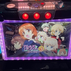 パチスロ実機　ガールズ&パンツァーG コイン不要機付
の画像