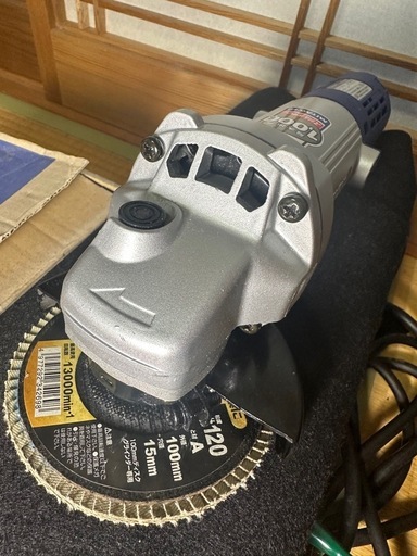 【決まりました】MITACHI MG100A3 グラインダー＋おまけ　ミタチ　100V