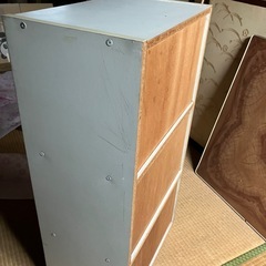 【引取決定】カラーボックス３段の画像