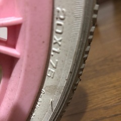 ブリヂストン　一輪車　スタンド付　ピンクの画像