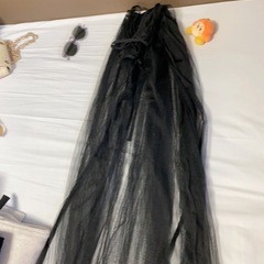 シースルー キャミワンピースの画像