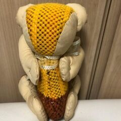 手作りクマ①の画像