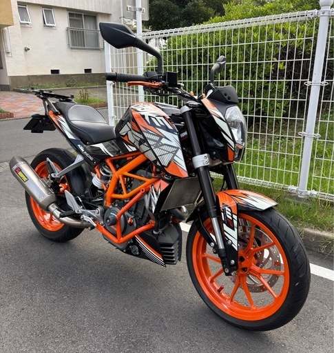値下げ【車両交換可】 ktm duke 250 カスタム車両　程度良好