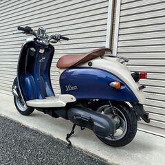 ビーノ バッテリー新品交換済み 2スト 原付 バイクの画像