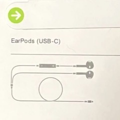EarPods typeC有線イヤホン　Apple 製品に対応可能の画像