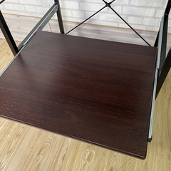 レンジ台　ブラウンの画像