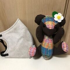 手作りクマ②の画像