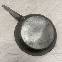 伊勢工業 鉄製フライパン 28cm 厨房 厨房機器 店舗 店舗用品 調理器具 キッチン用品 スキレット 本格鍋 片手鍋 中華鍋 ① Y2322の画像