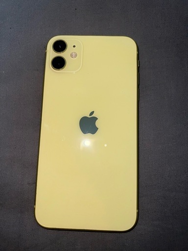 iPhone11 イエロー 本体 64gb