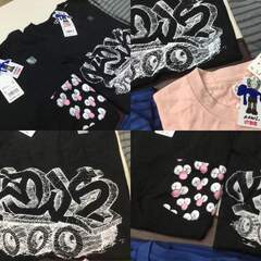 【🍀貴重】【新品・タグ付き】KAWS UNIQLO カウズ ユニクロ コラボ 半袖シャツ   メンズ Lサイズの画像