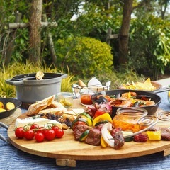 秋のBBQ×モルック🍁