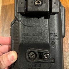 (実物)ブラックホークマルチフィットホルスター(右利き用)の画像