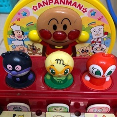 無料)訳あり)アンパンマン ピンボールおもちゃの画像