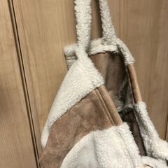 古着　モコモコバックの画像