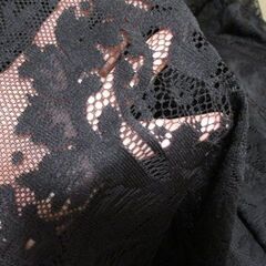 dinos so soon　総ニットレースロングスカート　L　断捨離中！の画像