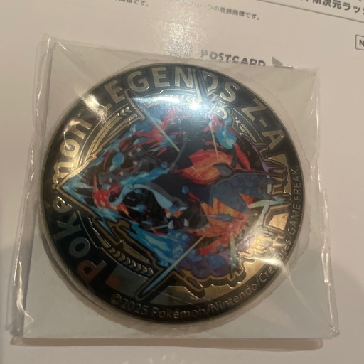 【USED】ポケモン金まとめ ポケモンレジェンズZA イオン購入特典 メガリザードンY 金バッジ
