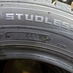 ダンロップ スタッドレス 175/65R14 4本 美品の画像