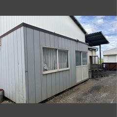 エアコン付き　プレハブ　スーパーハウス　の画像
