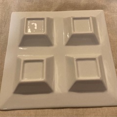 白プレートの画像