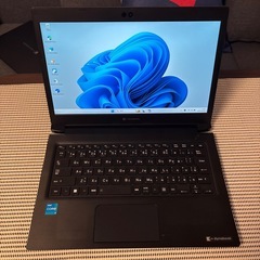 DynabookS73/HU第11世代i3-1115G4美品フルカスタム仕様/wrbカメラ/オフィスの画像